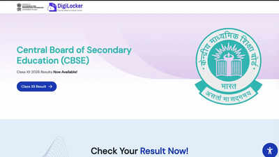 CBSE Class XII result 2026 declared, overall pass percentage stands at 85.20%; girls outperform boys again