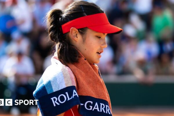 French Open 2026 results: Emma Raducanu beaten by Solana Sierra in first round