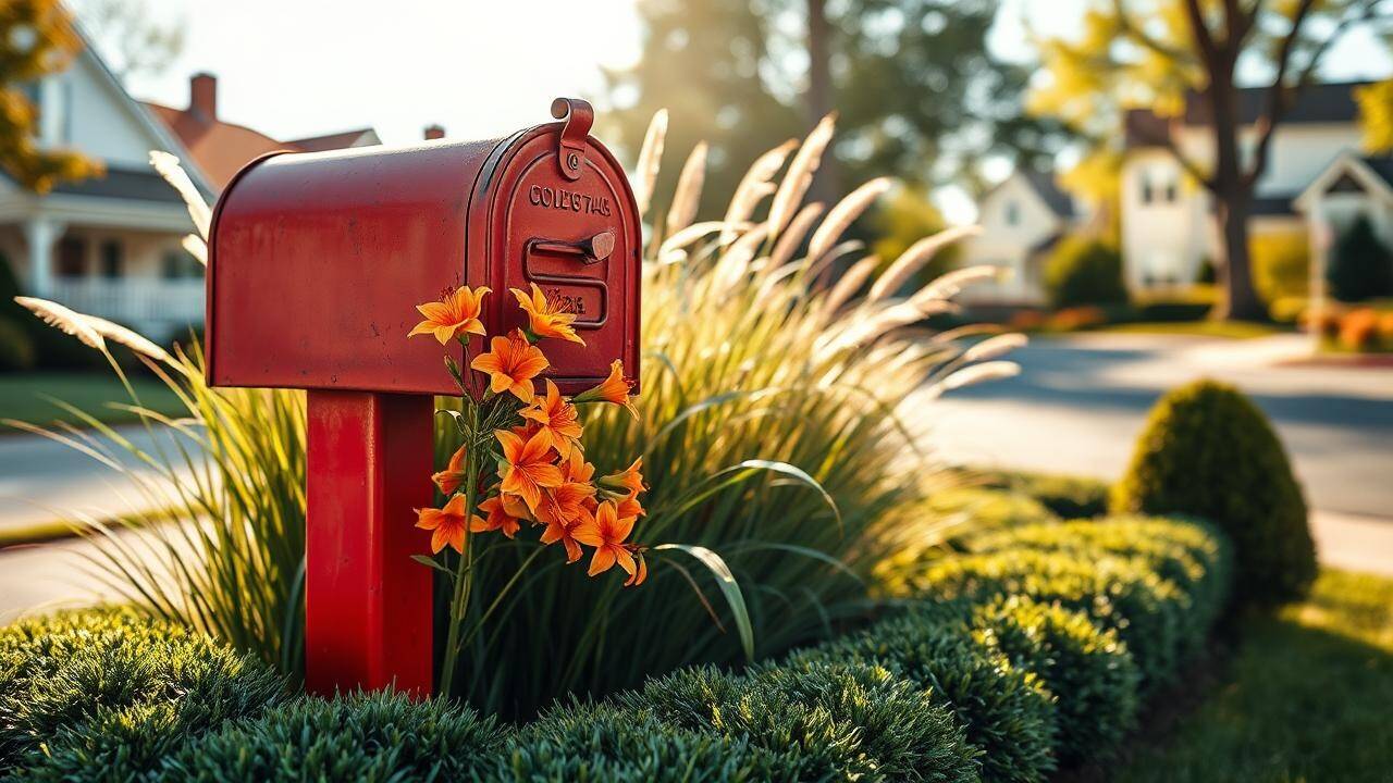 This shady curb mistake makes your mailbox bed look messy by midsummer |