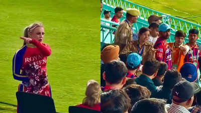 Ugly scenes! Fans misbehave with cheerleaders during LSG vs PBKS IPL match; police intervene - WATCH | Cricket News