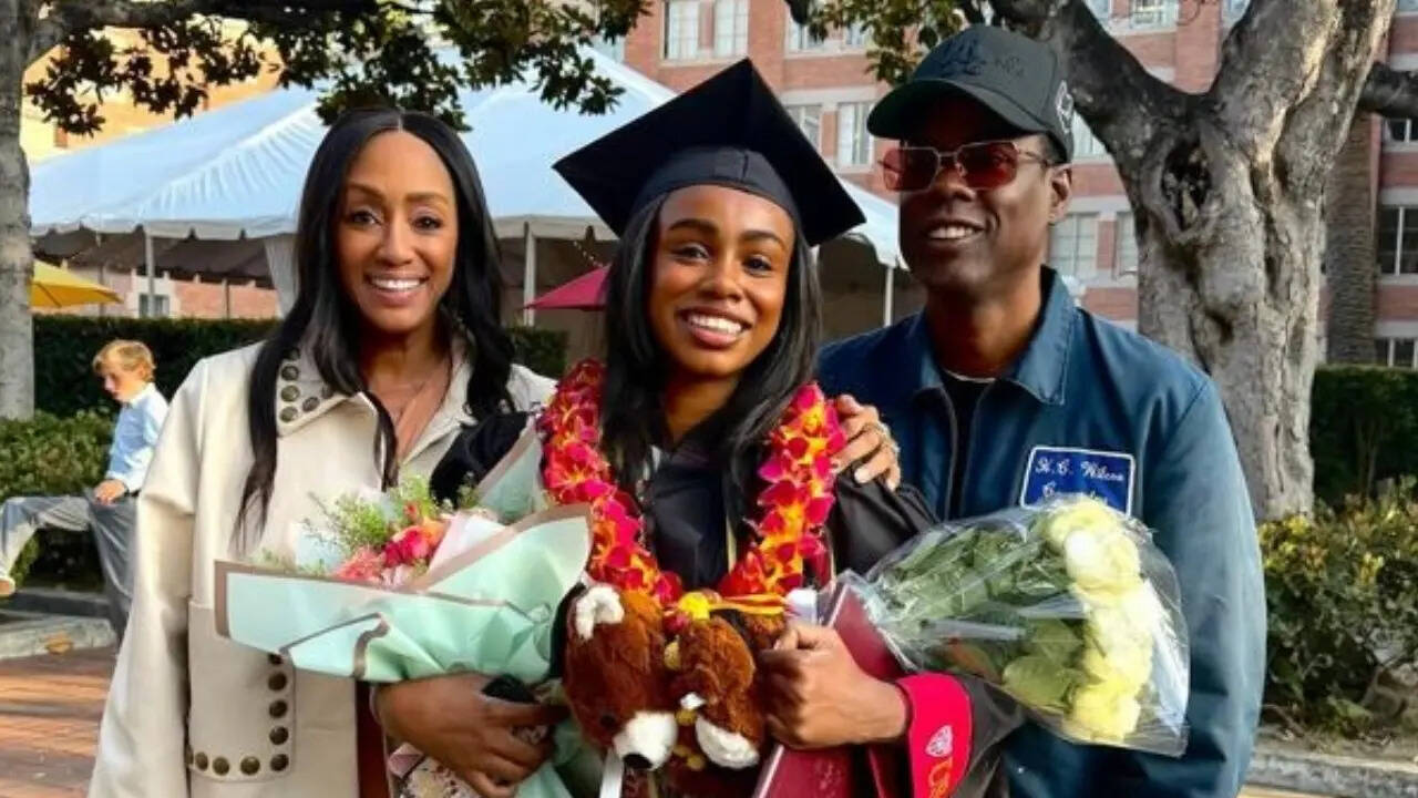 Chris Rock reunites with ex-wife Malaak Compton to celebrate daughter's graduation