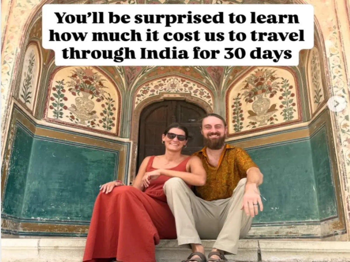 'We spent ₹10 lakh for our 30-day trip in India': American couple's travel budget shocks the internet; here's where the money actually went |