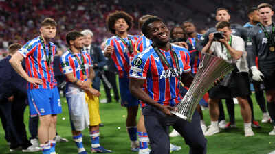 Crystal Palace clinch their first-ever European trophy after beating Rayo Vallecano 1-0 in UEFA Conference League final | Football News