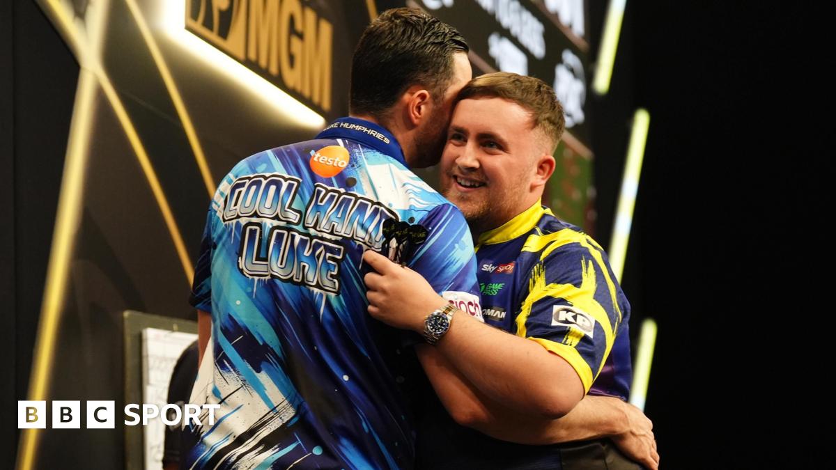 Premier League Darts 2026 results: Luke Littler beats Luke Humphries in Aberdeen to top standings
