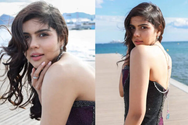 Kalyani Priyadarshan stuns at Cannes 2026 in a regal purple gown celebrating Indian craftsmanship