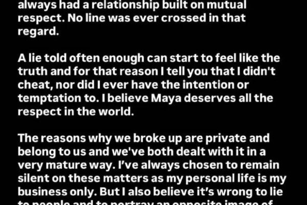 Maya Jama Relationship News: Ruben Dias slams rumors of cheating in his former relationship with Maya Jama; says, 'I draw the line on what's acceptable' |