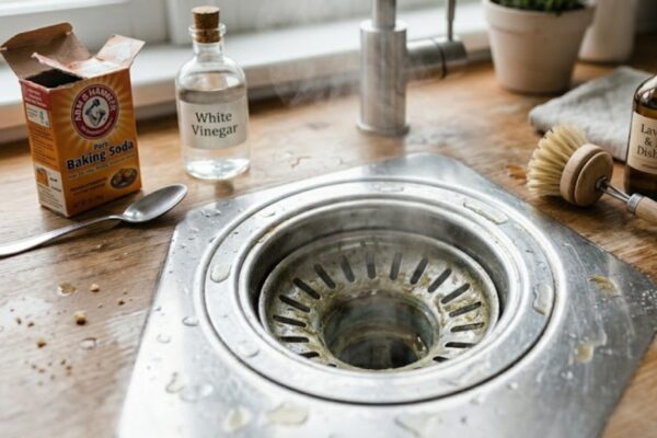 How to make your kitchen sink drain smell clean and fresh again |