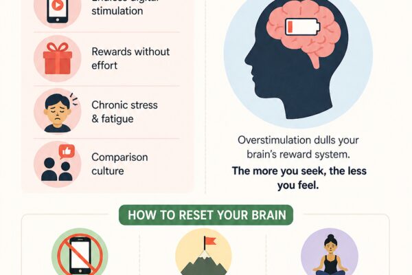 How To Reset Dopamine Levels: Dopamine burnout is real: Why nothing feels exciting anymore and How to reset your brain