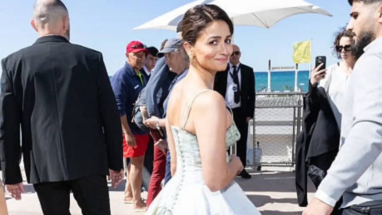 Alia Bhatt Cannes 2026: Alia Bhatt enters her princess era at Cannes 2026 in dreamy pastel corset gown