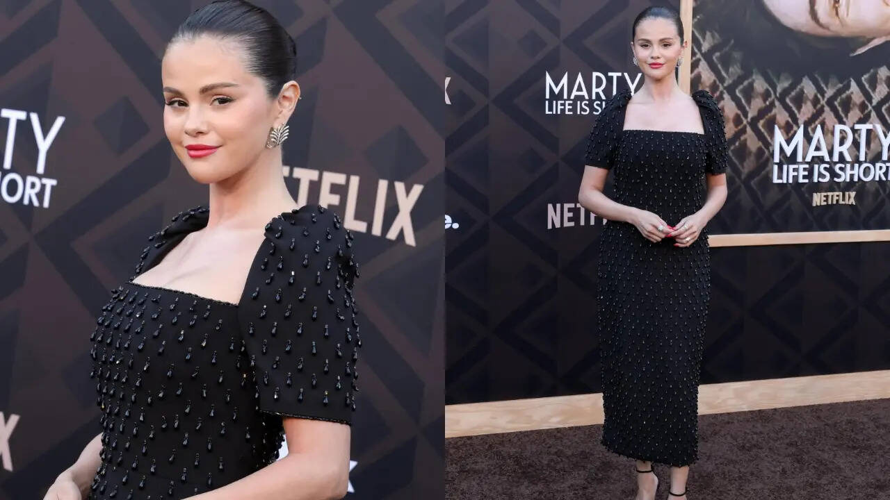 Selena Gomez: Amid Benny Blanco split rumours, Selena Gomez steps out looking effortlessly glamorous in an LBD