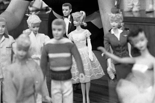 In 1959, Ruth Handler saw her daughter playing with paper dolls, which led to the formation of Barbie |