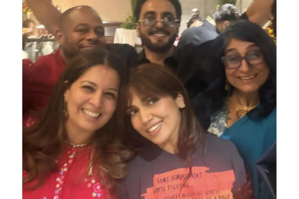 'Dhurandhar' star Ranveer Singh spotted in Shanoo Sharma’s intimate wedding as Bhumi Pednekar drops UNSEEN PICS | Hindi Movie News