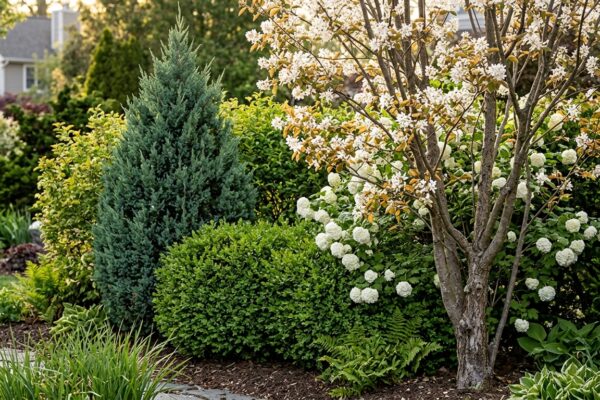 The "living fence" secret: 6-layered plantings for a softer, more private front yard |