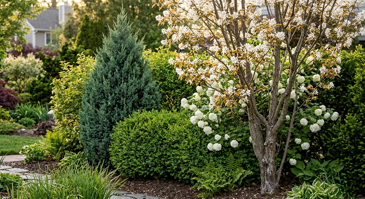 The "living fence" secret: 6-layered plantings for a softer, more private front yard |