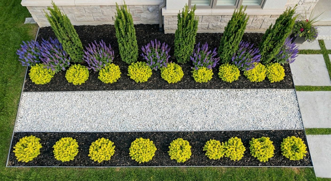 The narrow bed mistake: Why your slim front garden looks cluttered instead of elegant |