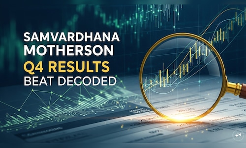 Samvardhana Motherson Q4 Results: Stock rises 3% on Earnings beat, optimistic outlook