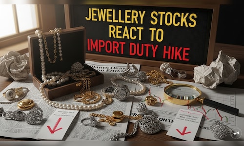 Titan, Kalyan, Senco Gold shares in focus after customs duty hike on gold imports, ₹50,000 crore rout