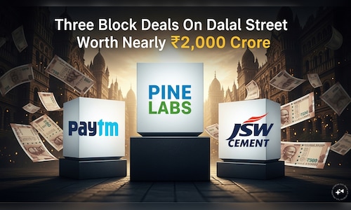 Three companies saw deals worth nearly ₹2,000 crore in block deal window; Details here