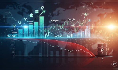 Dow Jones 600 points away from record; Tech rally drives S&P, Nasdaq to new peaks
