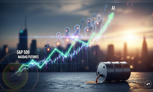 S&P 500, Nasdaq futures rise as AI rally continues; oil falls over 5% on US-Iran talk hopes