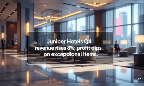 Juniper Hotels Q4 revenue rises 8%; profit dips on exceptional items