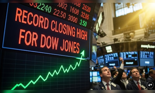 Dow Jones ends at record closing high, oil falls amidst contradictory reports on Iran deal
