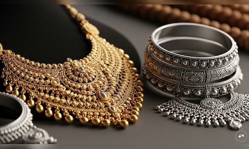 Gold crosses ₹1.59 lakh per 10 grams; silver prices retreat on MCX