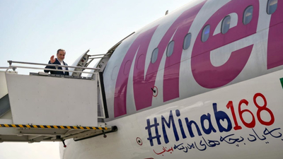 Iran's Araghchi in India for BRICS meet; his plane carries a pointed message: 'Minab168' | India News