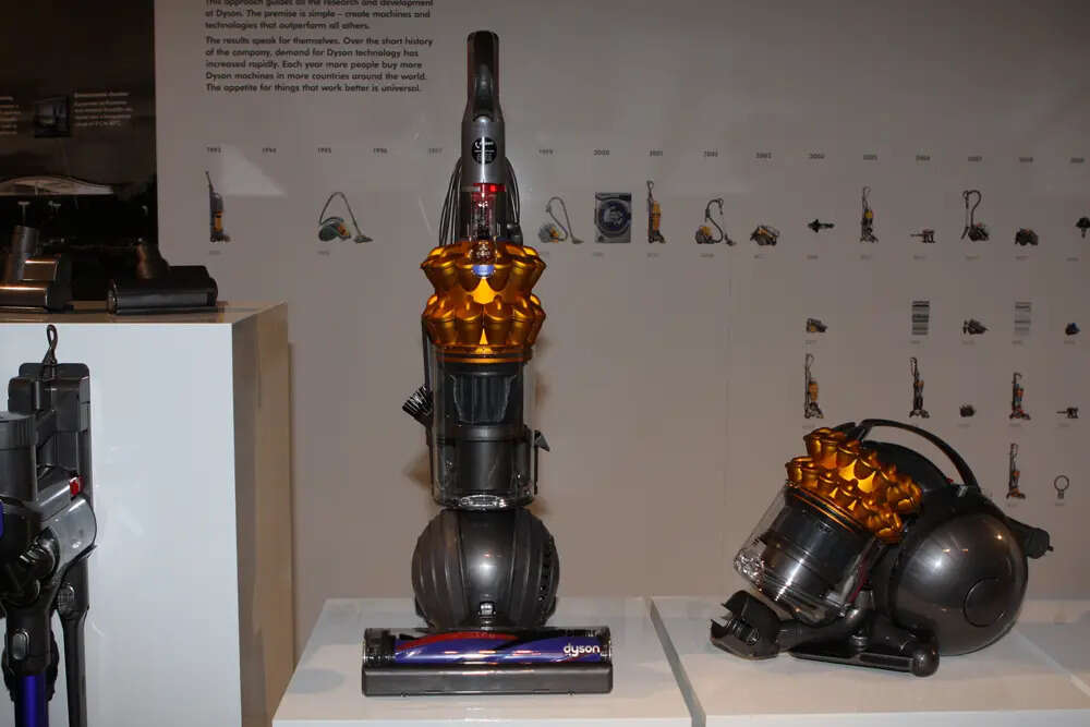 In 1978, James Dyson’s frustration with a clogging vacuum led to the formation of Dyson |