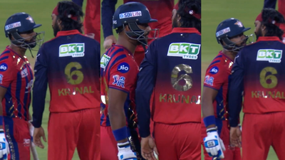 IPL 2026: Krunal Pandya, Nicholas Pooran involved in heated on-field exchange - Watch | Cricket News