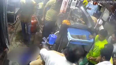 Telangana Murder: Woman chased, stabbed to death by husband in public view at tea stall in Telangana | Hyderabad News