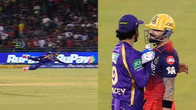 IPL 2026: Manish Pandey pulls of a wordie; Virat Kohli's reaction goes viral - Watch | Cricket News