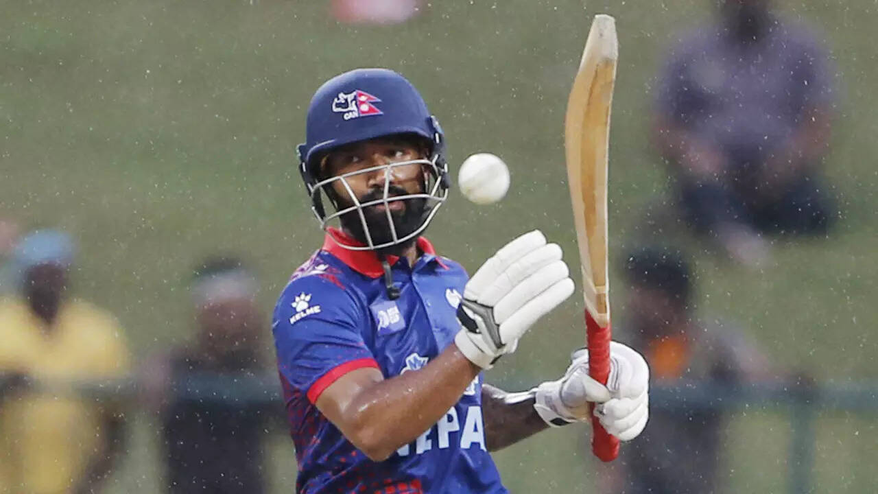 United Arab Emirates 139/2 in 23.0 Overs | NEP vs UAE Live Score, ICC CWC League 2: UAE two down in chase of 290 vs Nepal