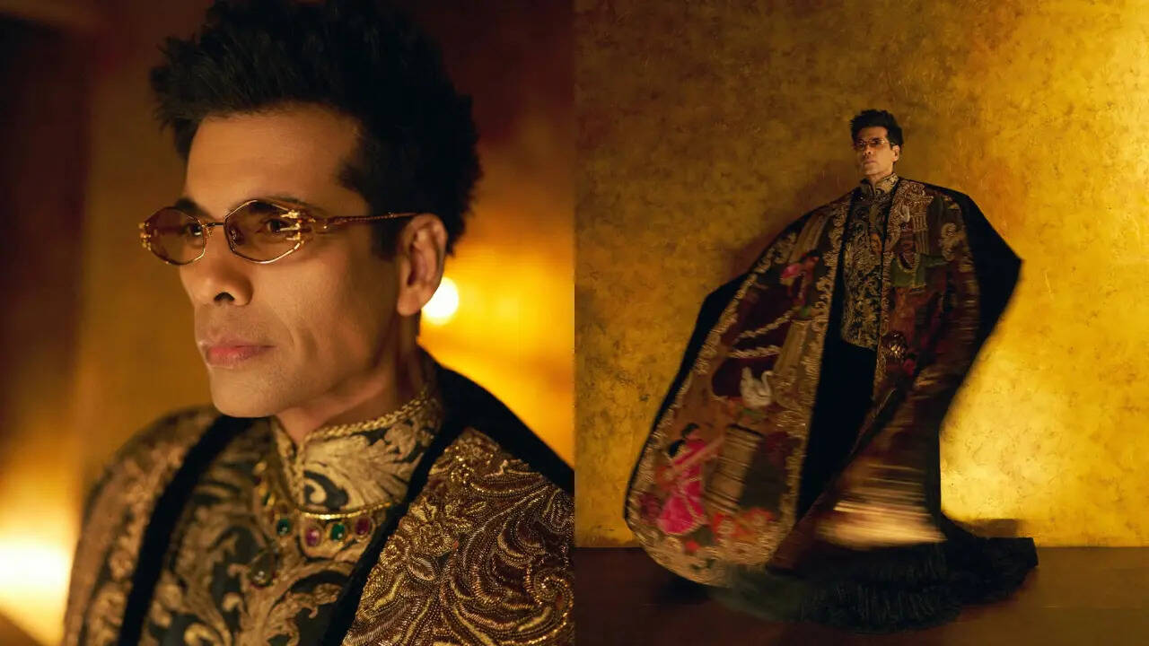 Karan Johar’s Met Gala debut is pure drama and deeply rooted in Indian art