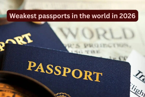 10 weakest passports in the world in 2026; what limited visa-free access means for travellers