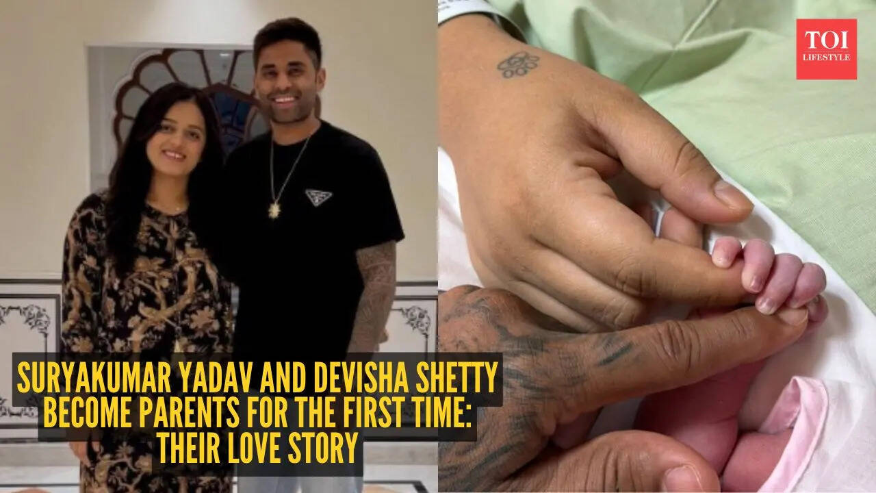 Suryakumar Yadav and Devisha Shetty become parents for the first time: Their love story