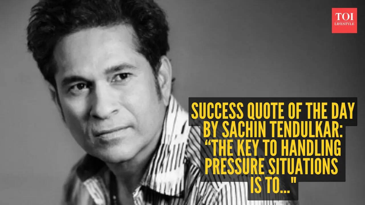 “The key to handling pressure situations is to..."