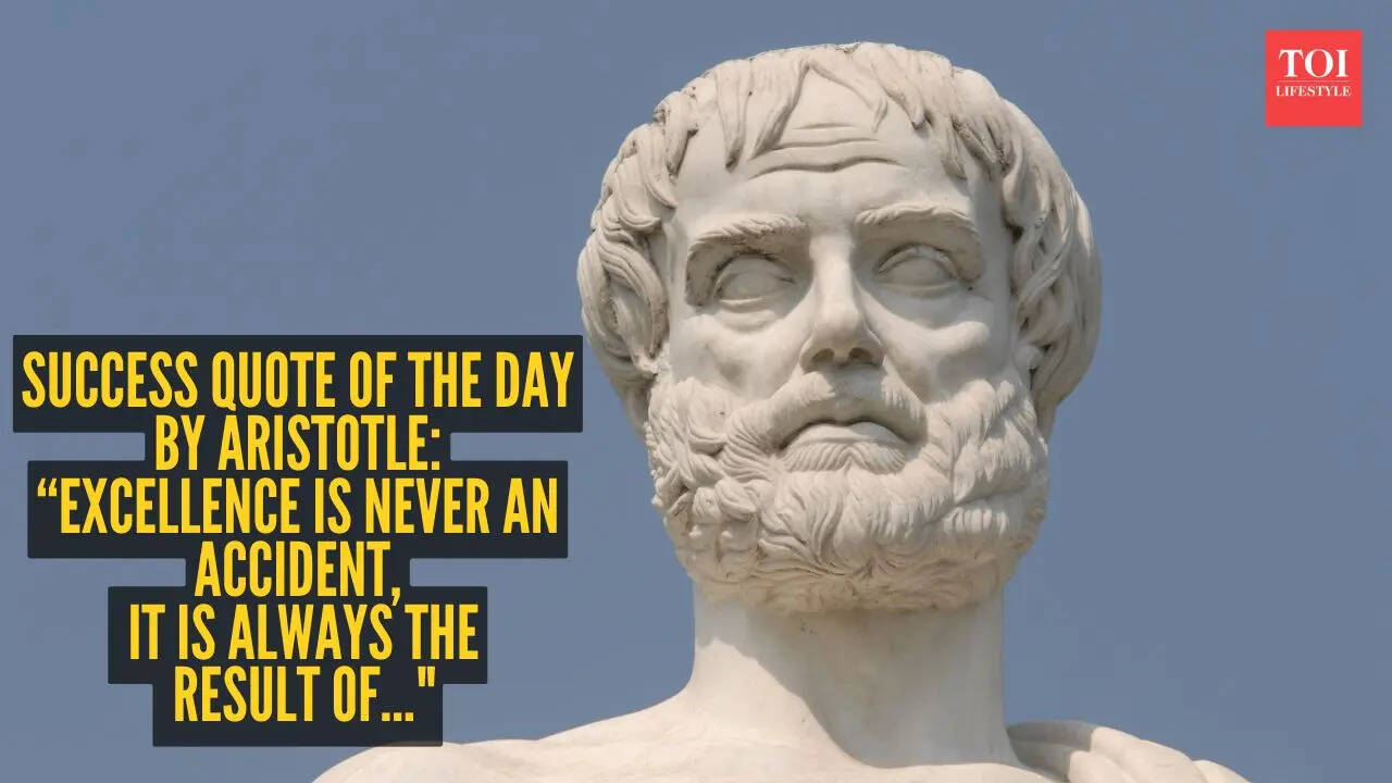 “Excellence is never an accident, it is always the result of..."