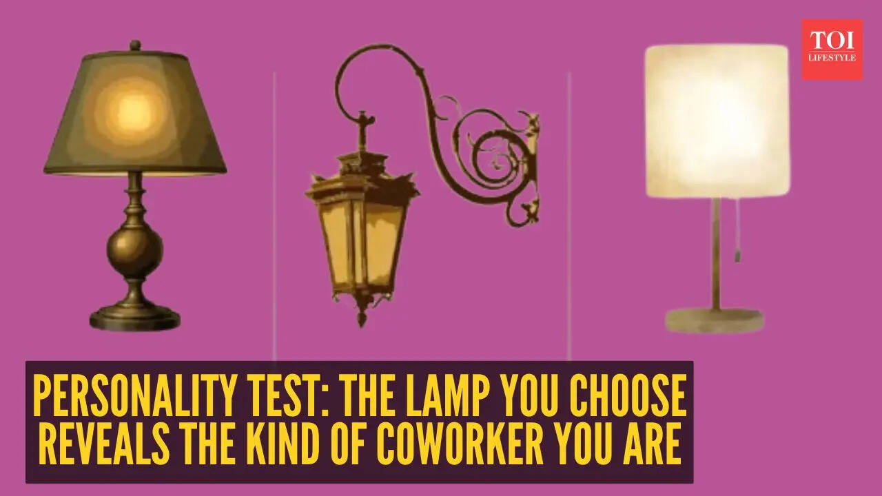 The lamp you choose reveals the kind of coworker you are