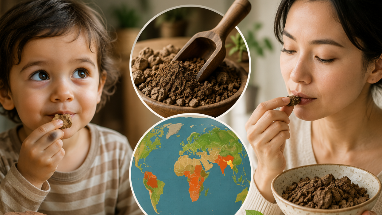 Why humans once ate dirt and some still do today