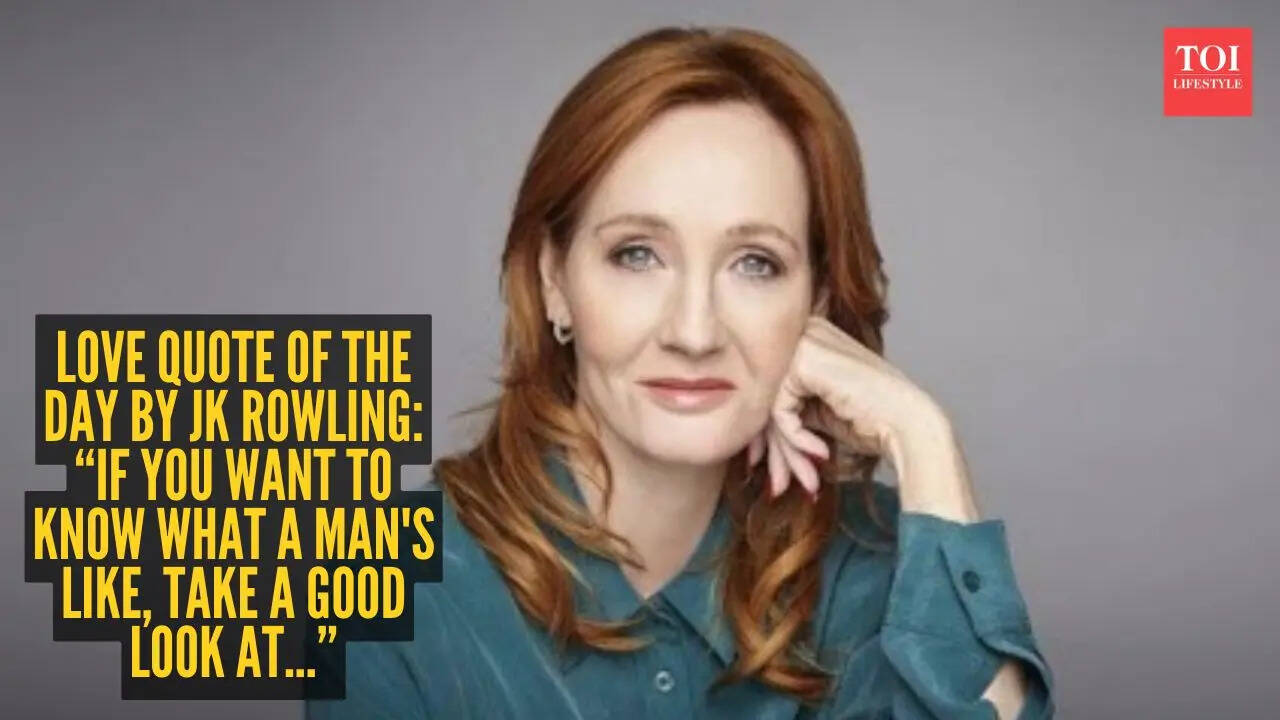 “If you want to know what a man's like, take a good look at..."