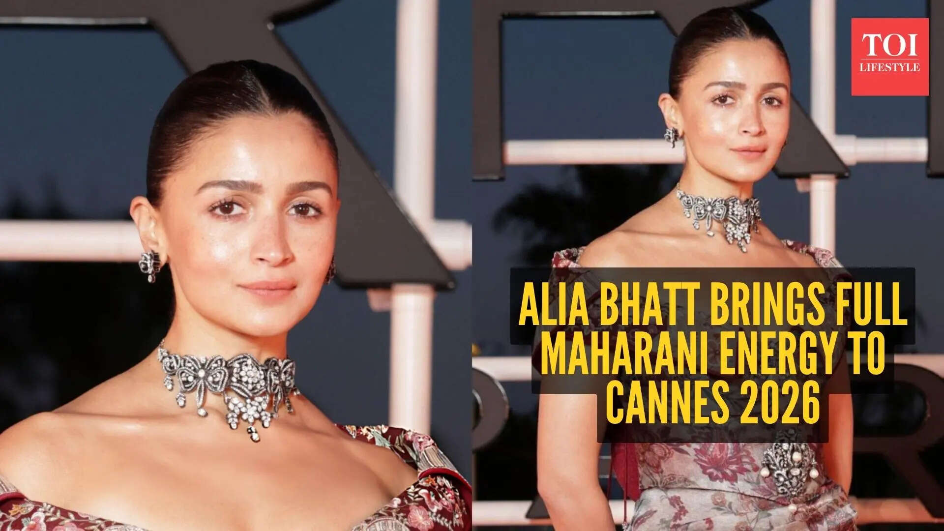 Alia Bhatt just served peak Maharani energy in an off-shoulder gown at Cannes 2026