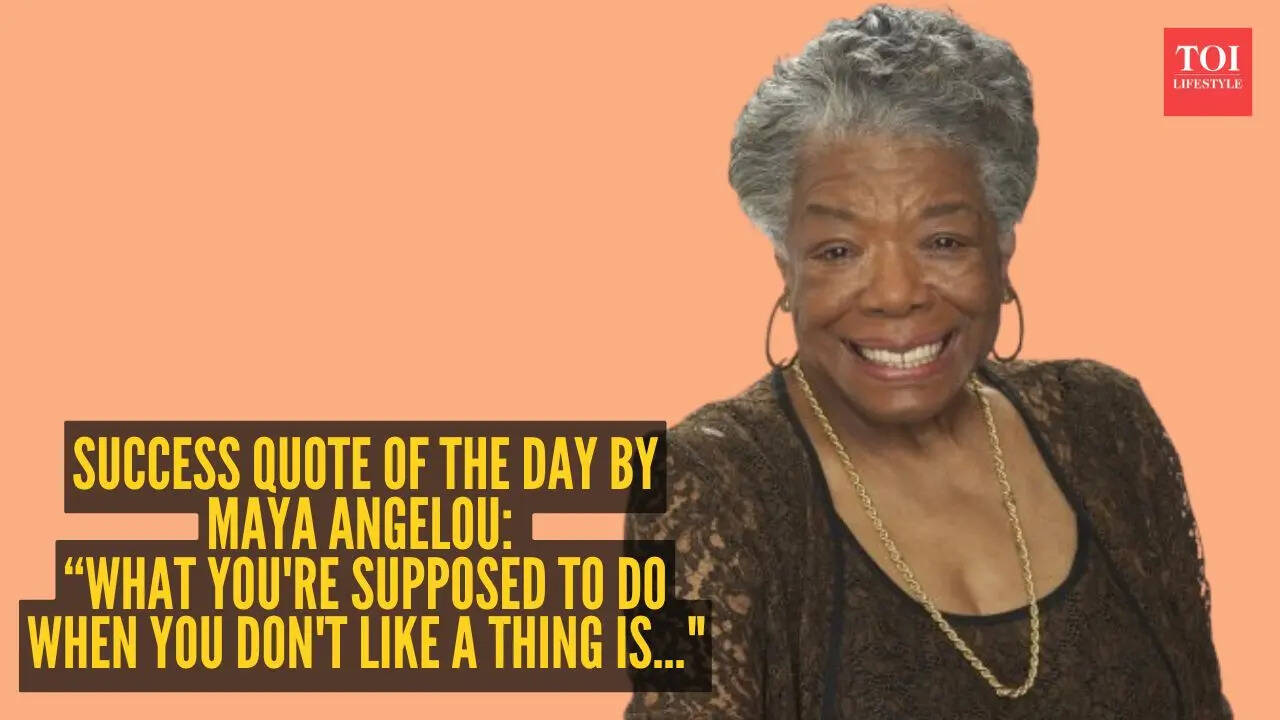 “What you're supposed to do when you don't like a thing is..."