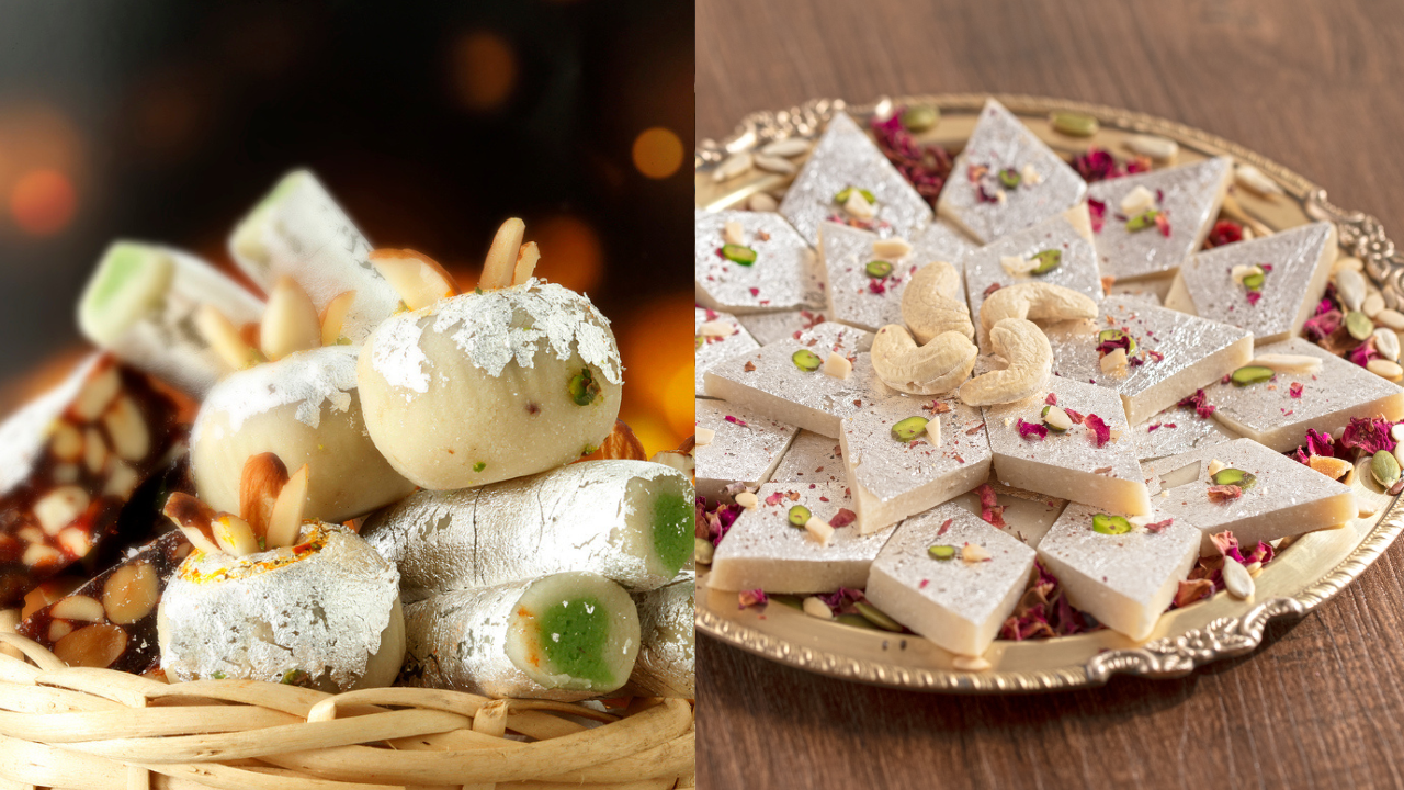 Why Indian sweets are covered with silver foil