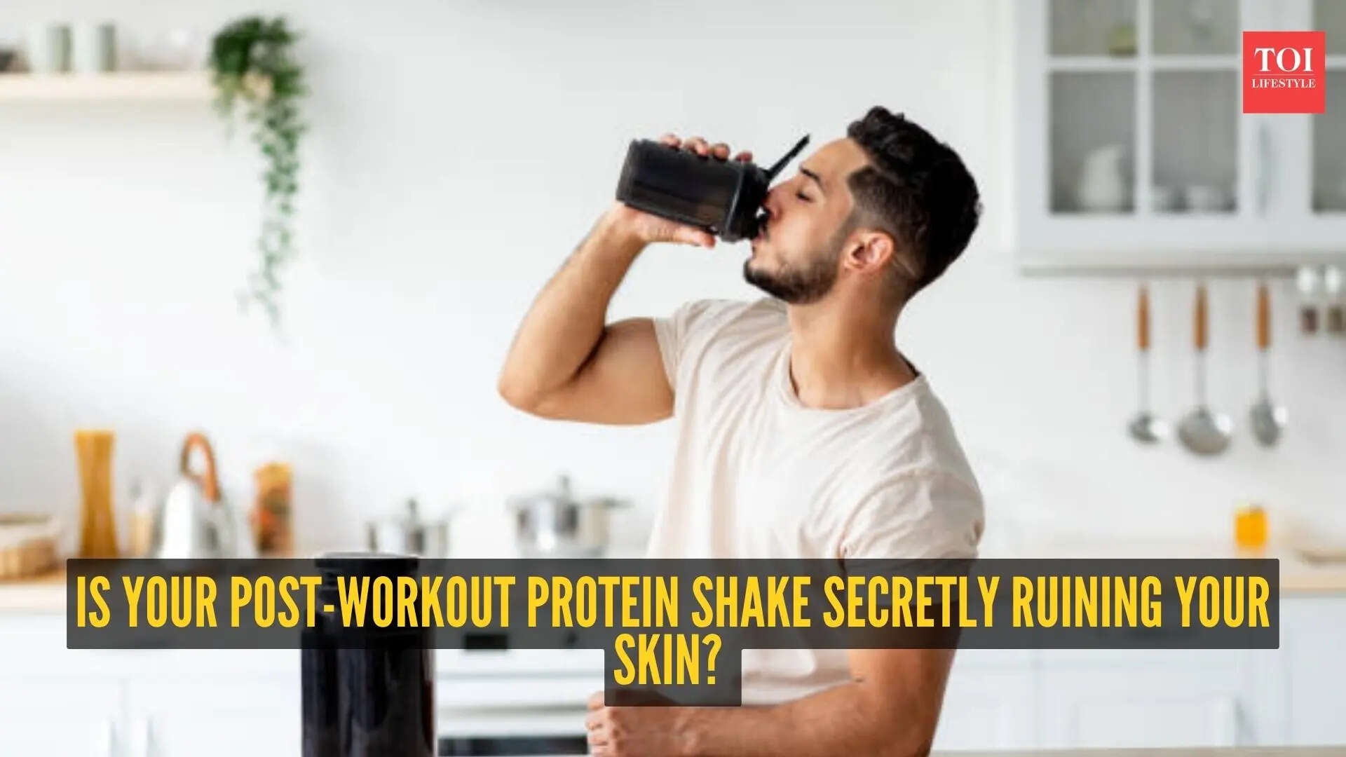 Is whey protein the reason behind your bad skin?
