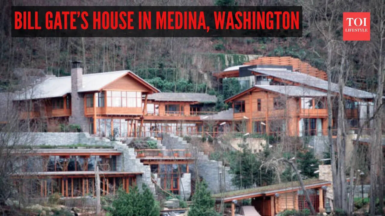 Bill Gates’ iconic lakeside property worth $130 million is a futuristic mansion with rare books and underwater music