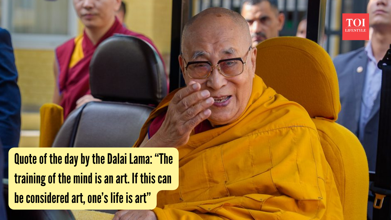 “The training of the mind is an art. If this can be considered art, one’s life is art”
