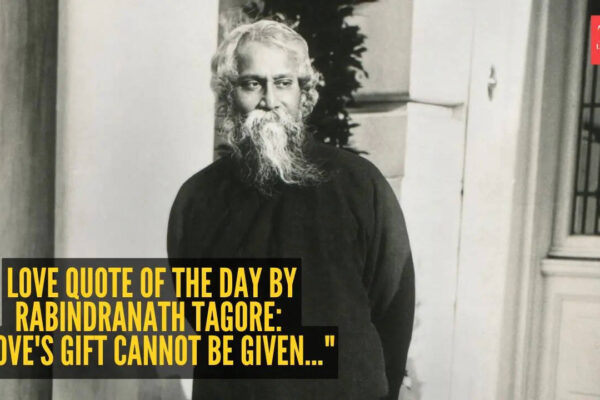 “Love's gift cannot be given..."