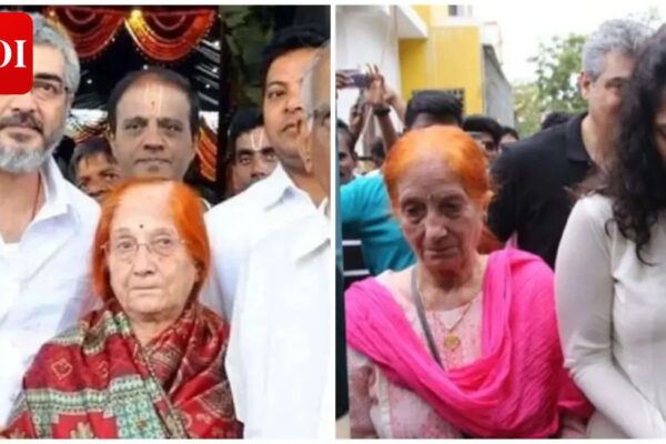 Ajith Kumar Death News: Ajith Kumar's mother Mohini Mani passes away; Fans extend support and condolences | Tamil Movie News