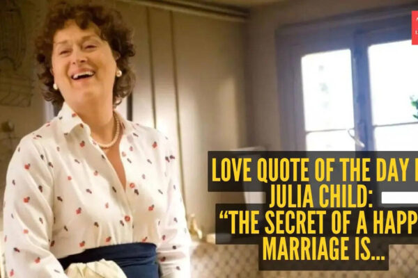 “The secret of a happy marriage is..."